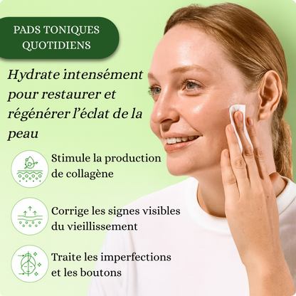 Pads tonifiants (Pot de 100)